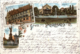 Gruss Aus Freiburg - Litho - Freiburg I. Br.