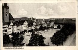 Saalfeld/Saale - Marktplatz - Saalfeld