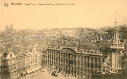 73336454 Bruxelles Bruessel Grand Place Maisons De Corporations Et Panorama Brux - Other & Unclassified