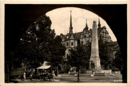 Saalfeld/Saale - Marktplatz Mit Rathaus - Saalfeld