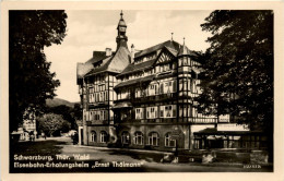 Saalfeld/Saale - Schwarzburg - Eisenbahn-Erholungsheim Ernst Thälmann - Saalfeld