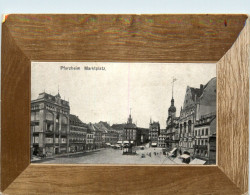 Pforzheim - Marktplatz - Mit Aufstellvorrichtung - Pforzheim