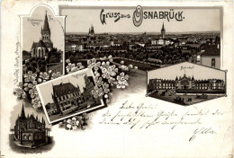 Gruss Aus Osnabrück - Litho - Osnabrück