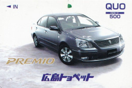 Japan Prepaid Quo Card 500 -  Car Premio - Giappone