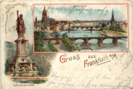 Gruss Aus Frankfurt - Litho - Frankfurt A. Main