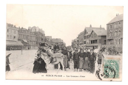 62 PAS DE CALAIS - BERCK-PLAGE Les Loueuses D'Anes - Berck