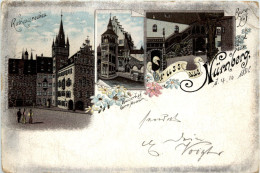 Gruss Aus Nürnberg - Litho 1896 - Nürnberg