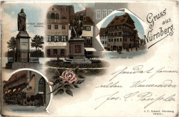 Gruss Aus Nürnberg - Litho - Nuernberg