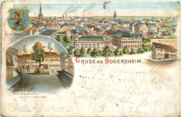 Gruss Aus Oggersheim - Litho - Ludwigshafen