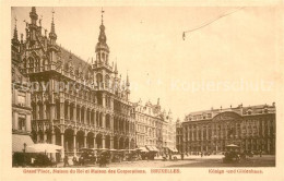 73336419 Bruxelles Bruessel Grand Place Maison Du Roi Et Maison Des Corporations - Altri & Non Classificati