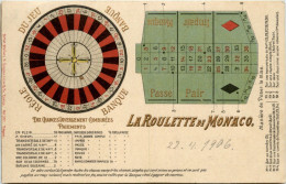 La Roulette De Monaco - Litho - Other & Unclassified