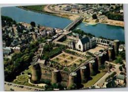 ANGERS. - -  Le Château,  Vue Aérienne   Non Circulée - Saumur