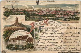 Frankenhausen - Hotel Zum Mohren - Litho - Bad Frankenhausen