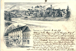 Gruss Aus Füssen - Litho - Füssen