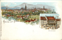 Gruss Aus Freiburg - - Litho - Freiburg I. Br.