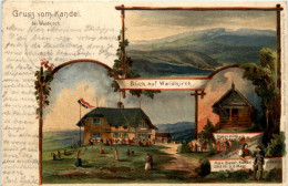 Waldkirch - Gruss Vom Kandel - Litho - Waldkirch