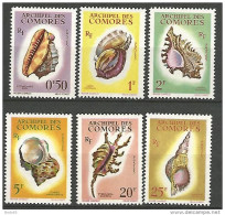 COMORES  N° 19 /24 NEUF* TTB - Unused Stamps