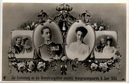 Kronprinzenpaar - Hochzeit - Familles Royales