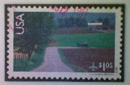 United States, Scott #C150, Used(o), 2012 Air Mail, Amish Horse And Buggy, $1.05, Multicolored - Gebruikt