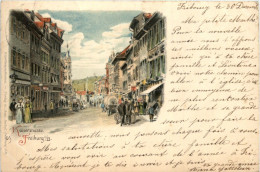 Freiburg - Kaiserstrasse - Litho - Freiburg I. Br.