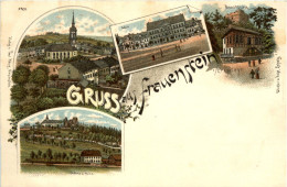 Gruss Aus Frauenstein - Litho - Frauenstein (Erzgeb.)