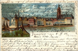 Gruss Aus Frankfurt - Litho - Frankfurt A. Main