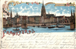 Gruss Aus Frankfurt - Litho - Frankfurt A. Main