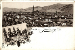 Gruss Aus Freiburg - Litho - Freiburg I. Br.