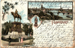 Gruss Aus Frankfurt - Litho - Frankfurt A. Main