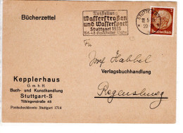 Carte De Stuttgart 1935 - Brieven En Documenten