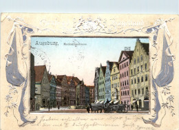 Gruss Aus Augsburg - Prägekarte - Augsburg