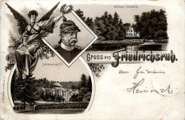 Gruss Aus Friedrichsruh - Litho - Lauenburg