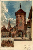 Gruss Aus Freiburg - Litho - Freiburg I. Br.