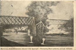 Warszawa - Most Kolejowy - Feldpost - Polen