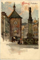 Freiburg - Künstlerkarte Kley - Litho - Freiburg I. Br.