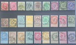 België, 1869-94, Samenstelling Klassieke Zegels Tss OBP 24 En 70, OBP 92€ - Collections