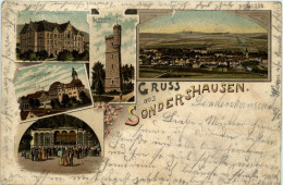 Gruss Aus Sondershausen - Litho - Sondershausen