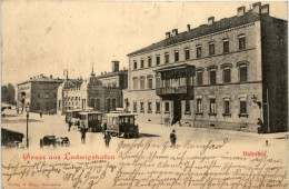 Gruss Aus Ludwigshafen - Bahnhof - Strassenbahn - Ludwigshafen