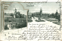 Dresden - Cafe Belvedere - Litho - Dresden