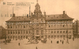 73336283 Anvers Antwerpen Hotel De Ville Et Fontaine Brabo Anvers Antwerpen - Antwerpen