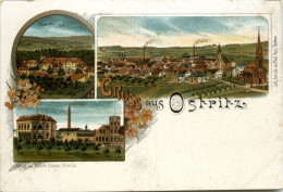 Gruss Aus Ostritz - Litho - Ostritz (Oberlausitz)