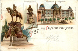 Gruss Aus Frankfurt - Litho - Frankfurt A. Main