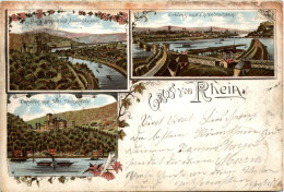 Gruss Vom Rhein - Litho Koblenz - Koblenz