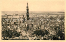 73336266 Anvers Antwerpen Panorama Cathedrale Et Coude D Austruweel Anvers Antwe - Antwerpen