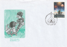 SCOUT SLOVENIA 1999 - FDC 40. SCOUT ASSOCIATION ROD ROZNIK. SPECIAL CANCEL LJUBLJANA - Slowenien