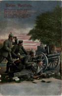 Unsere Artillerie - Feldpost - Guerra 1914-18