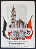 GERMAN THIRD 3rd REICH ORIGINAL PROPAGANDA POSTCARD REICHSTAG OPENING MARCH 1933 - Oorlog 1939-45