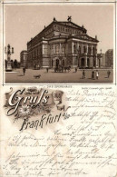 Gruss Aus Frankfurt - Litho - Frankfurt A. Main