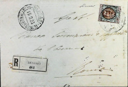 ITALIA - COLONIE -  LIBIA Lettera Raccomandata Da BENGASI Del 1923- S6316 - Libye