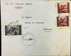 ITALIA - OCCUPAZIONI- ISTRIA E LITORALE SLOVENO 1946 Lettera OPATIJA - S6344 - Yugoslavian Occ.: Istria